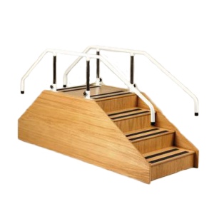 Conventional Wooden Rehabilitation Steps