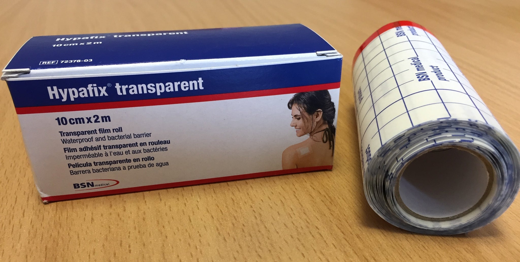 Hypafix Transparent - 10cm x 2m - Phoenix Physio Supplies