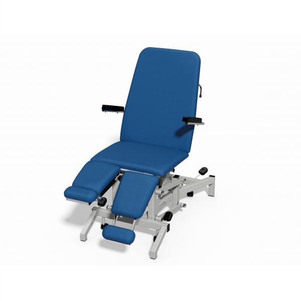 93CD - Divided Leg 90 degree Podiatry Plinth Drop Chair