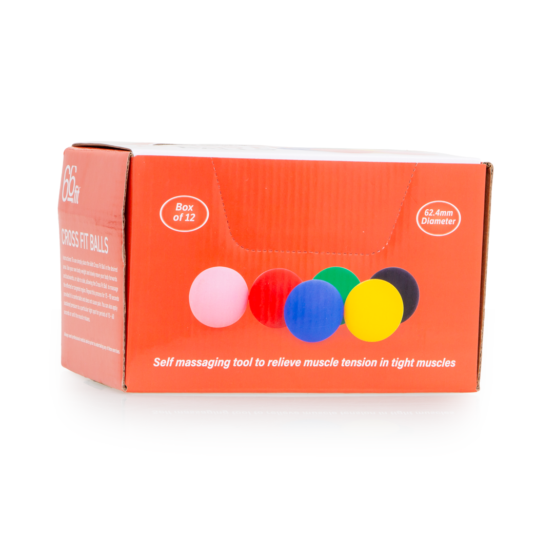 66fit Cross Fit Balls - Mixed Box Of 12