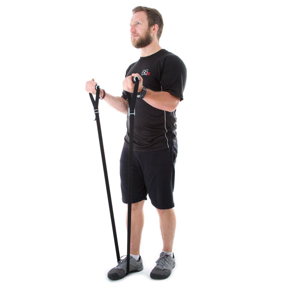 66fit Multi Adjustable Exercise Band Set - Phoenix Physio Supplies