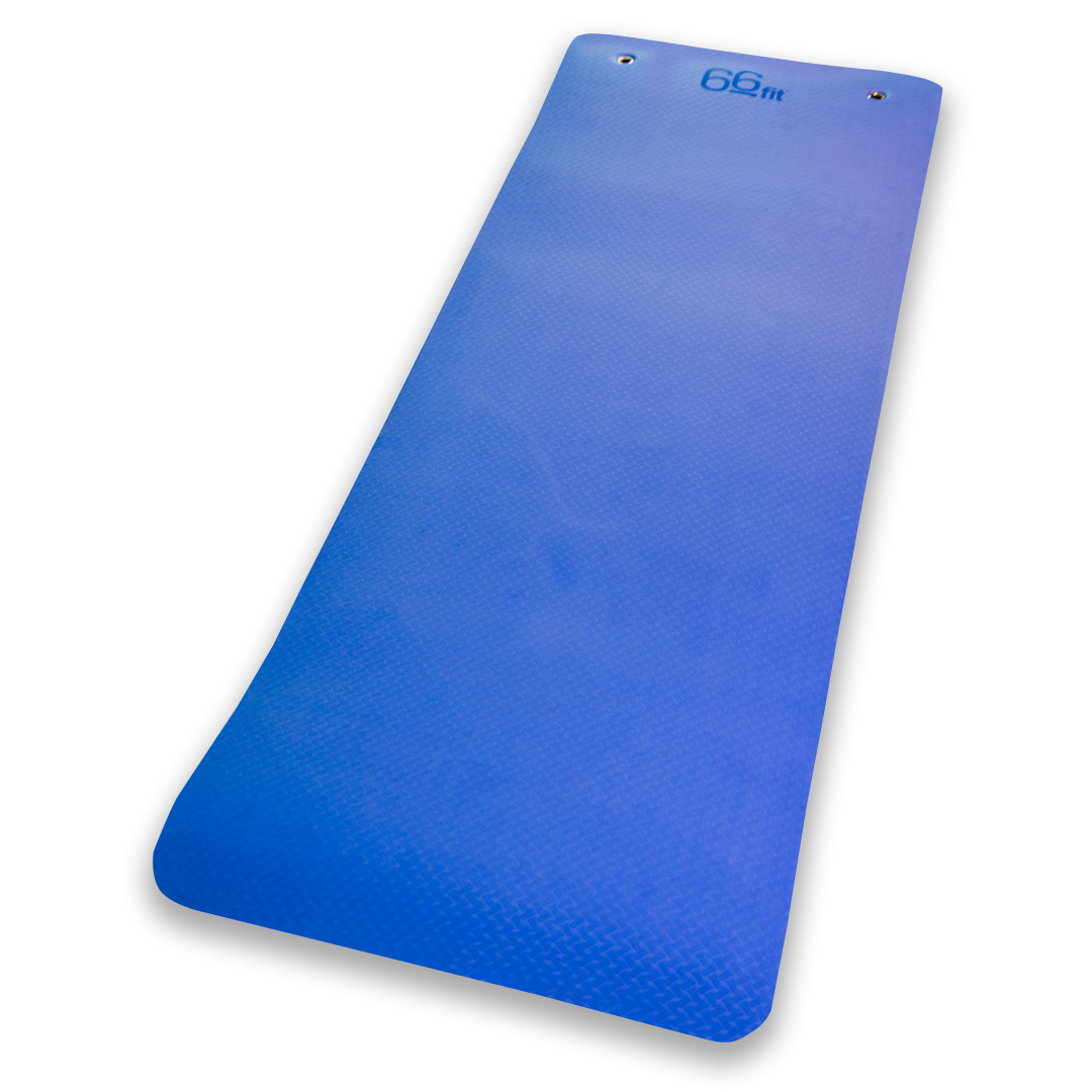 66fit Professional Exercise Mat - 17mm x 60cm x 180cm - Blue - Phoenix ...