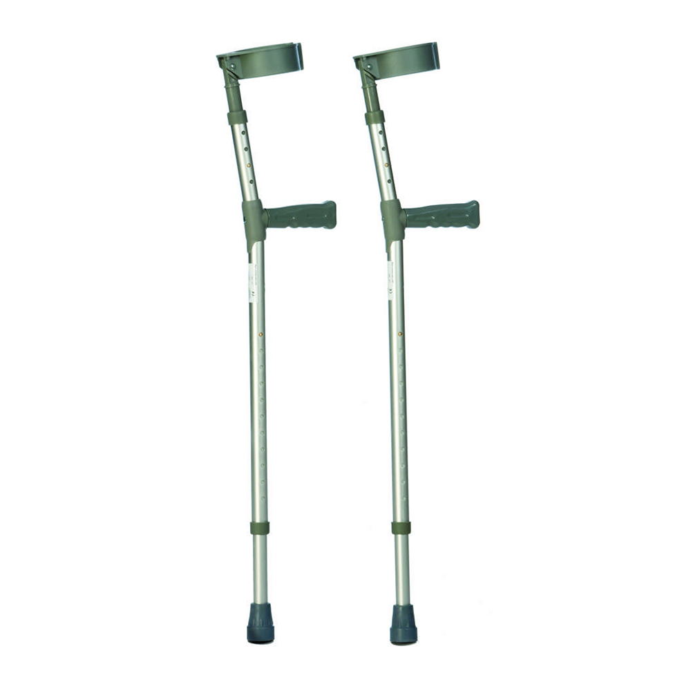 Elbow Double Adjustable Crutches - Pair
