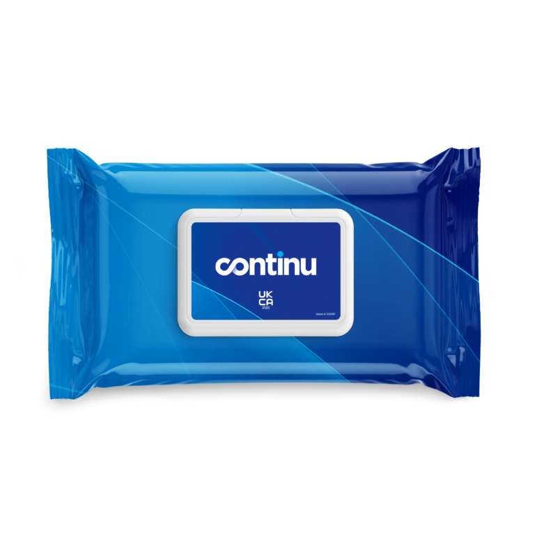 Continu Flat Pack Wipes (200)