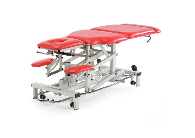 Plinth Medical Model 515 3 Section Manip. Couch with Armrests