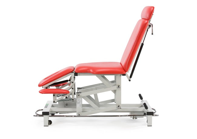 Plinth Medical Model 515 3 Section Manip. Couch with Armrests