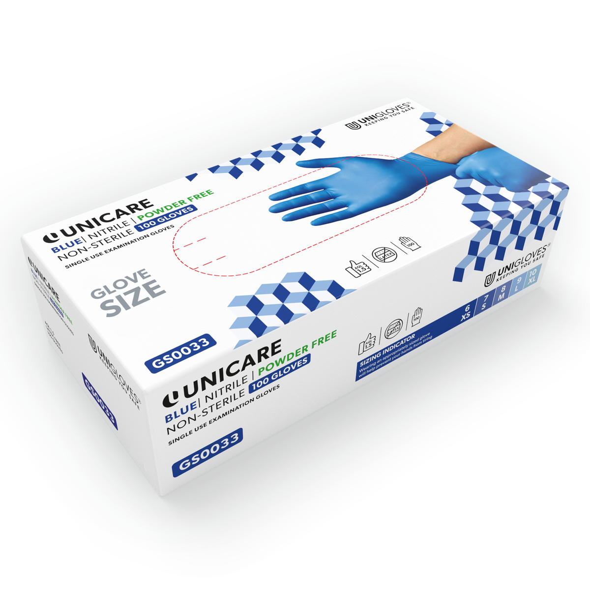 Lightweight Nitrile Examination Gloves