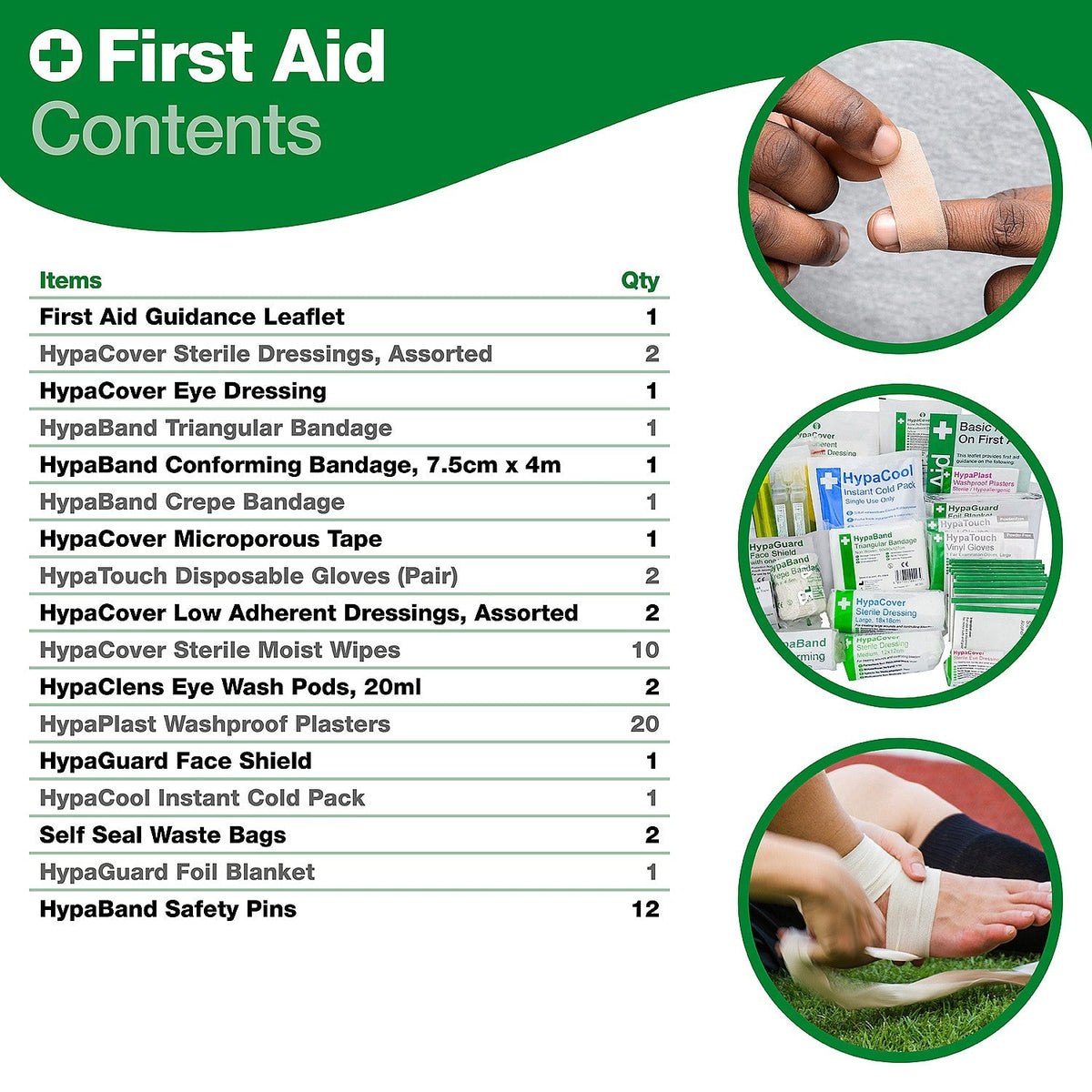 Medium First Aid Kit Refill