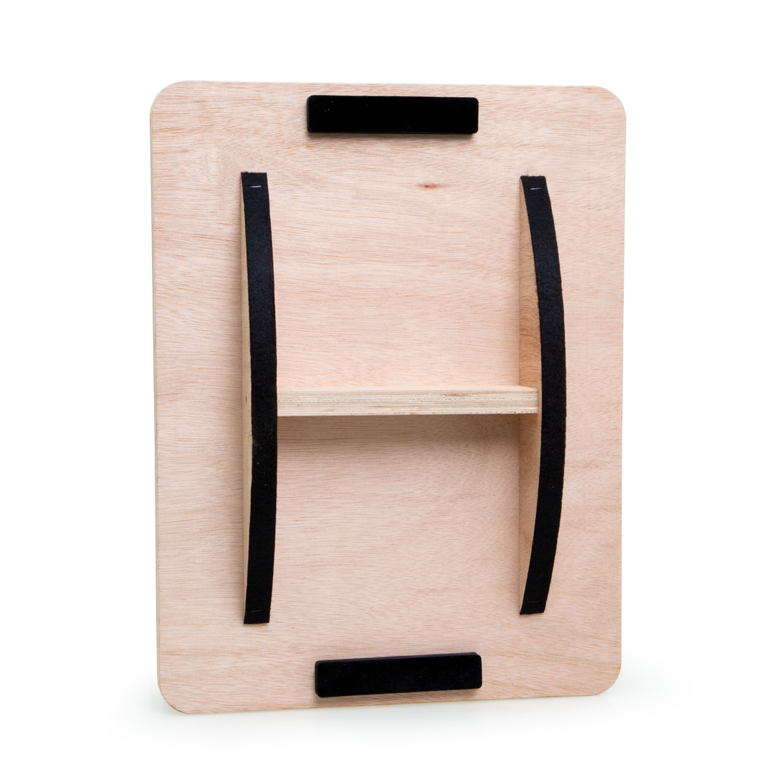Aim Support Rocking Board 66fit Wooden Rocker Board - Phoenix Physio Supplies