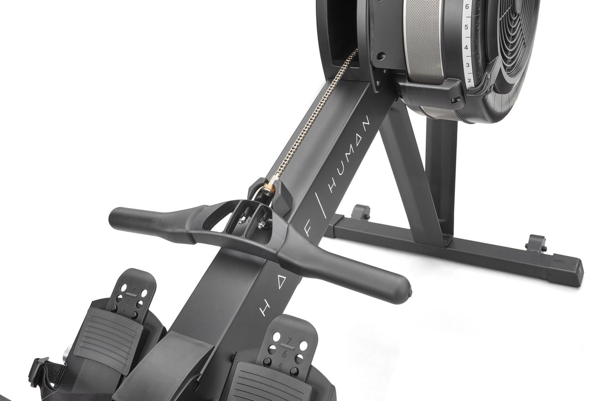 Half Human Air Rowing Machine