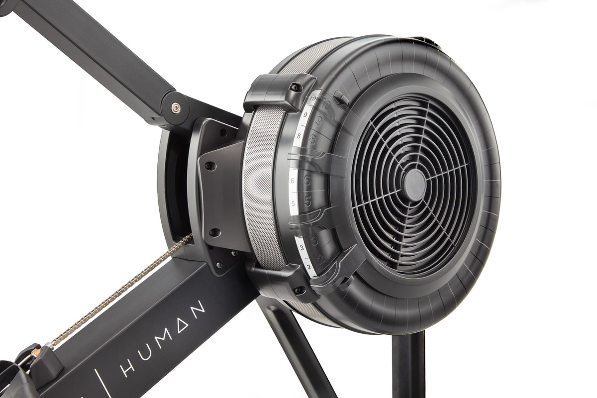 Half Human Air Rowing Machine