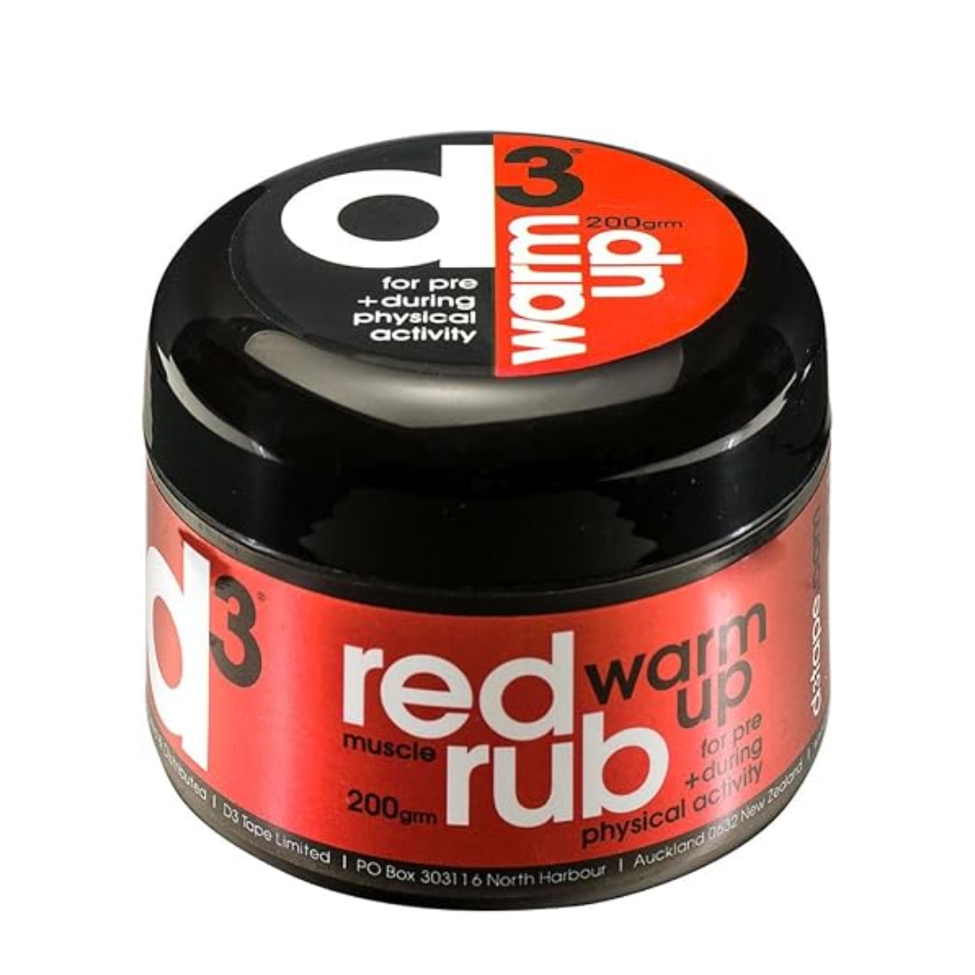 d3 Red Warm Up Muscle Rub