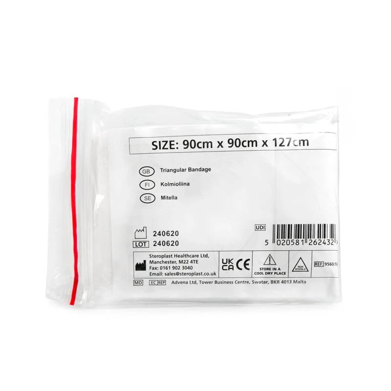 Steroplast Non-Woven Triangular Bandage – Non-Sterile – Single Use