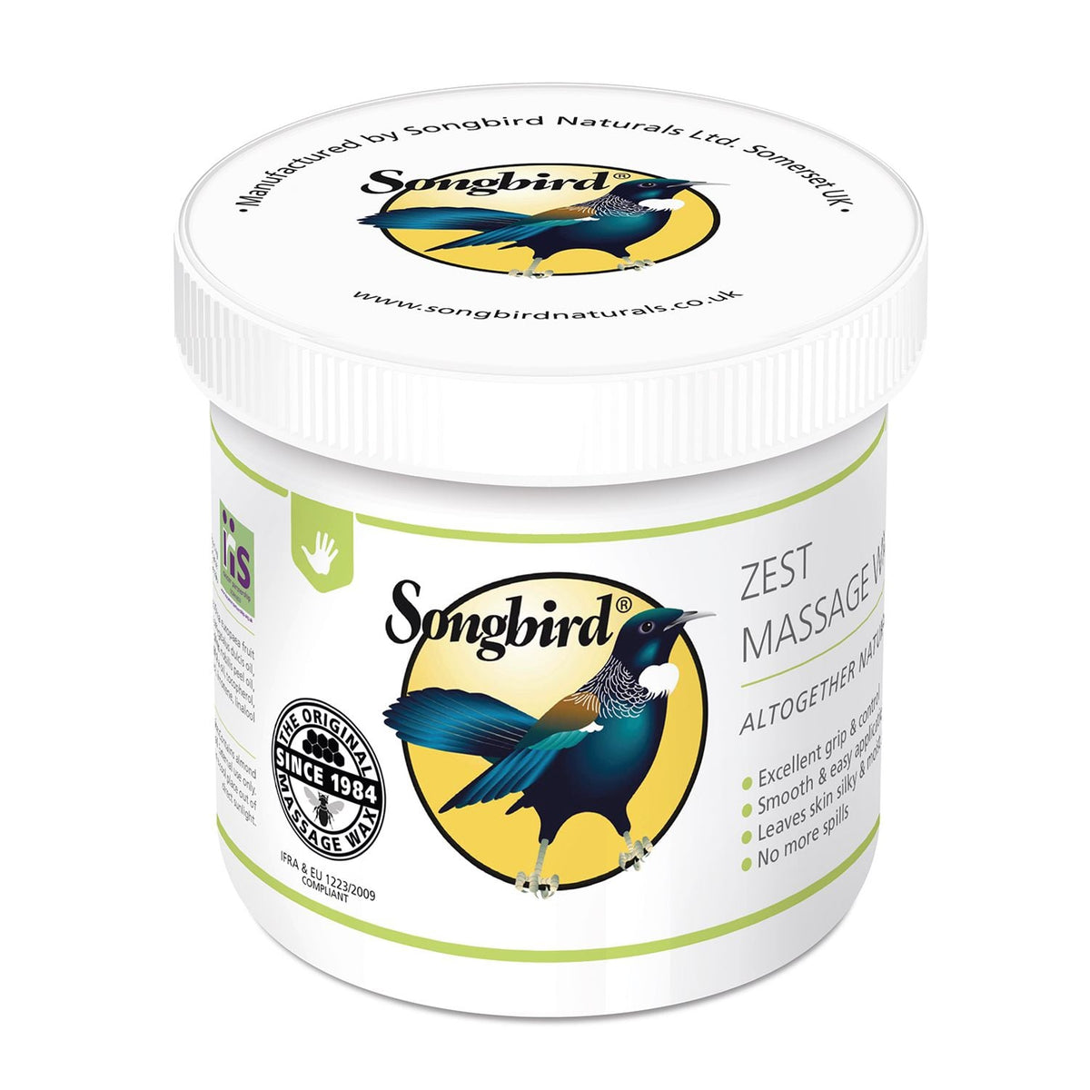 Songbird Zest Massage Wax (100g or 550g)