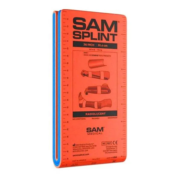 SAM® Splint 36" Standard Flatfold – 91.4cm x 10.8cm