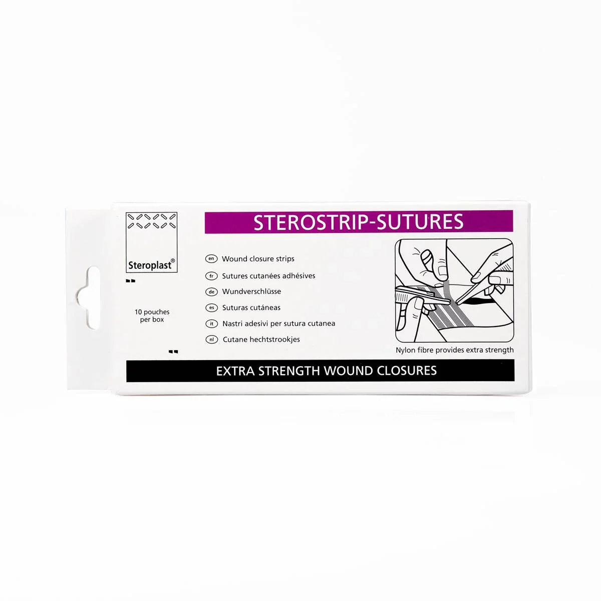 Sterostrip Wound Skin Closures - Box of 10 Pouches